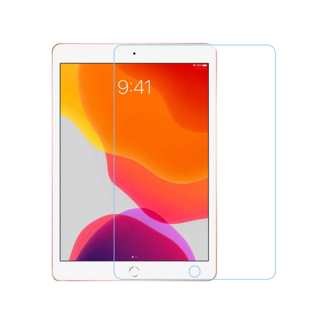 iPad 9 screen protector tempered glass front view