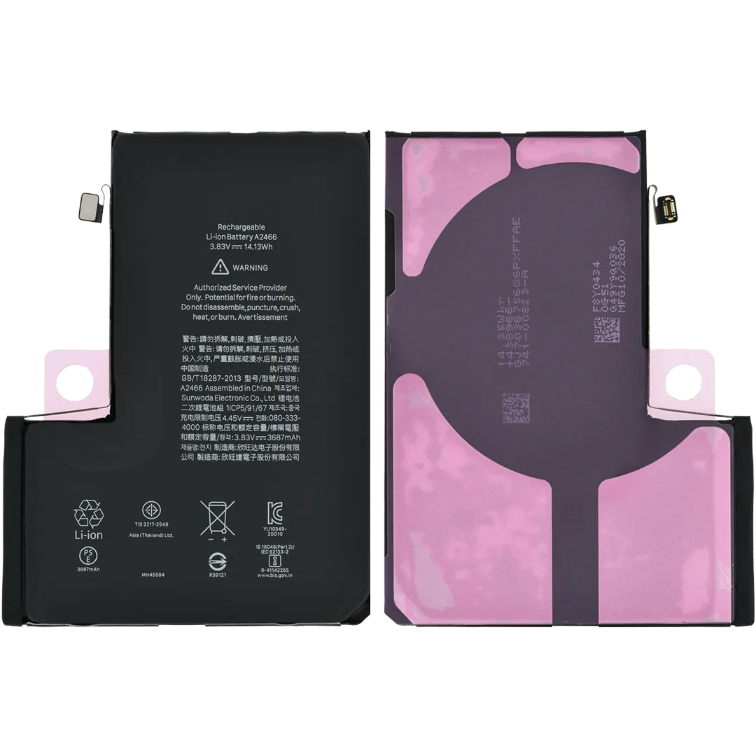 iPhone 12 Pro Max Battery Replacement front and back view