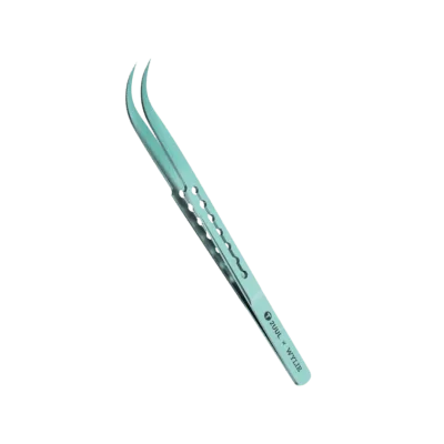 Curved titanium tweezers for electronics NZ 2UUL Ti12 140mm