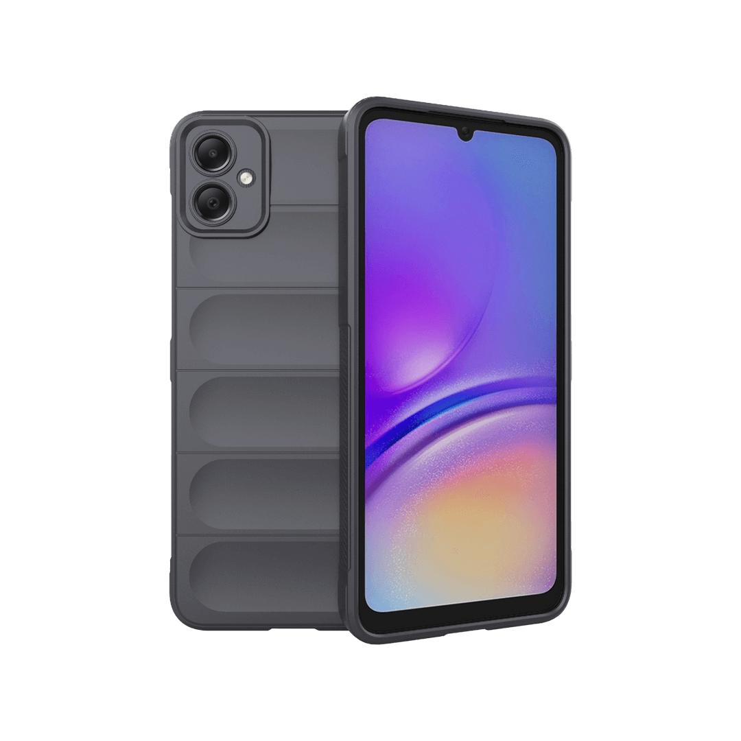 Samsung Galaxy A05 protective case dark grey TPU flannel thickened corners Magic Shield