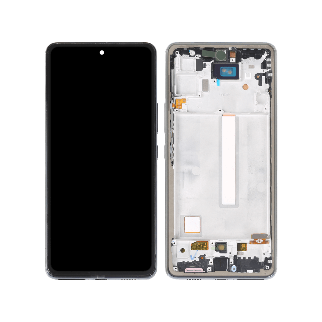 Samsung A53 SM-A536 Awesome White replacement screen with frame NZ