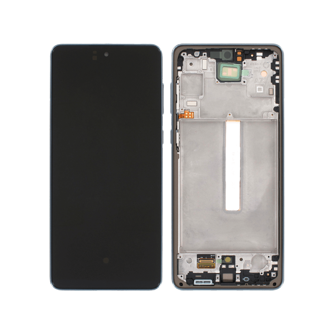 Samsung A73 SM-A736 Awesome Grey replacement screen with frame NZ