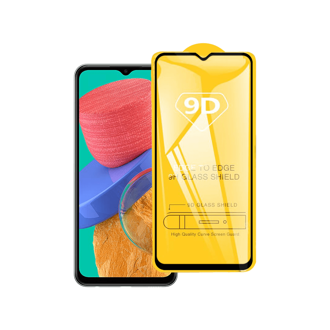 Samsung Galaxy A13 4G screen protector full screen glass front view.