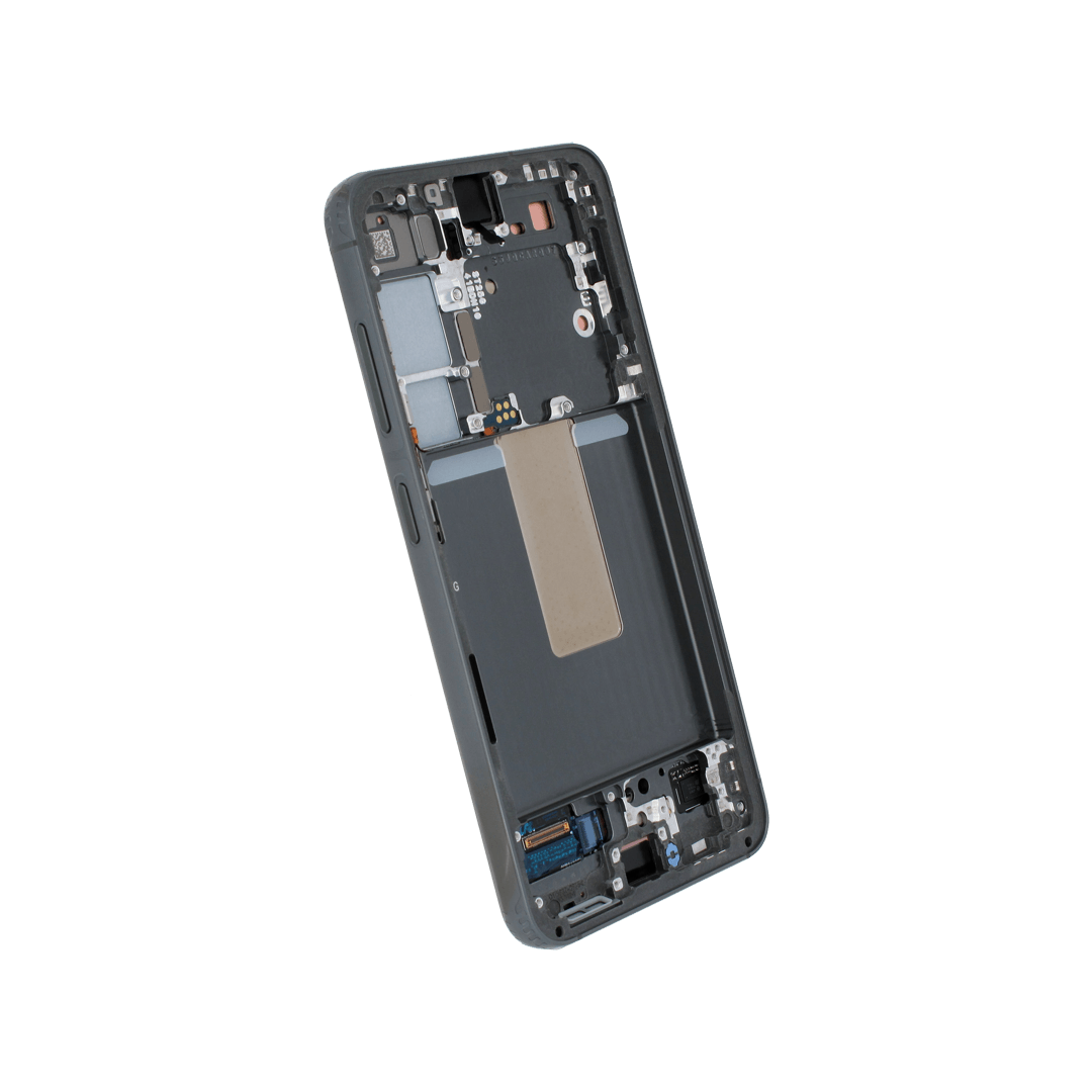 Samsung Galaxy S23 Replacement Screen with Frame - Phantom Black - Image 3