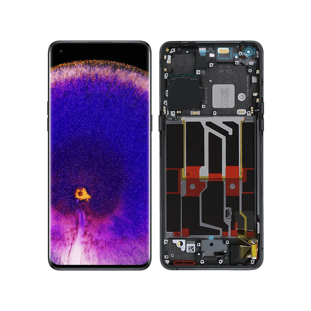 Oppo Find X5 Pro CPH2305 Replacement Screen with Frame | Black