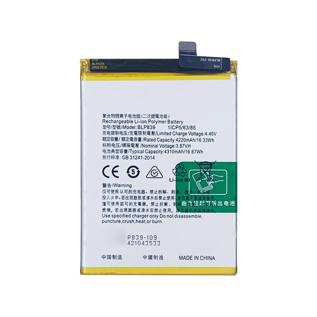 OPPO A94 5G Battery Replacement front view