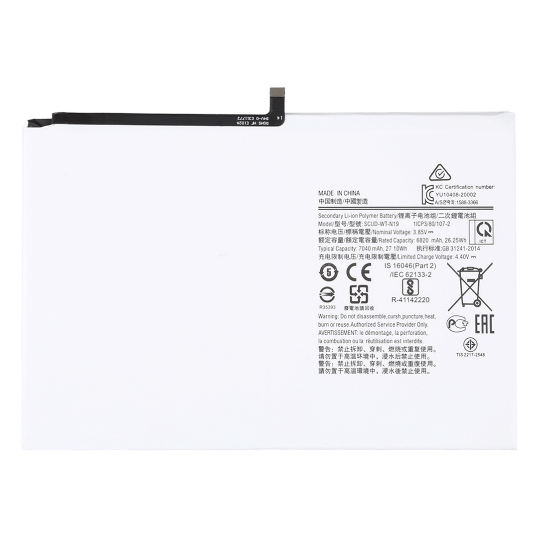 Samsung Galaxy Tab A7 Battery Replacement front view