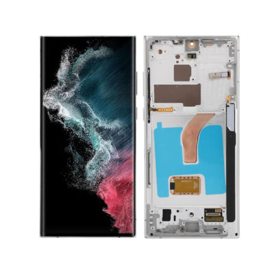 Samsung S22 Ultra display SM-S908B SM-S908B/DS Silver NZ