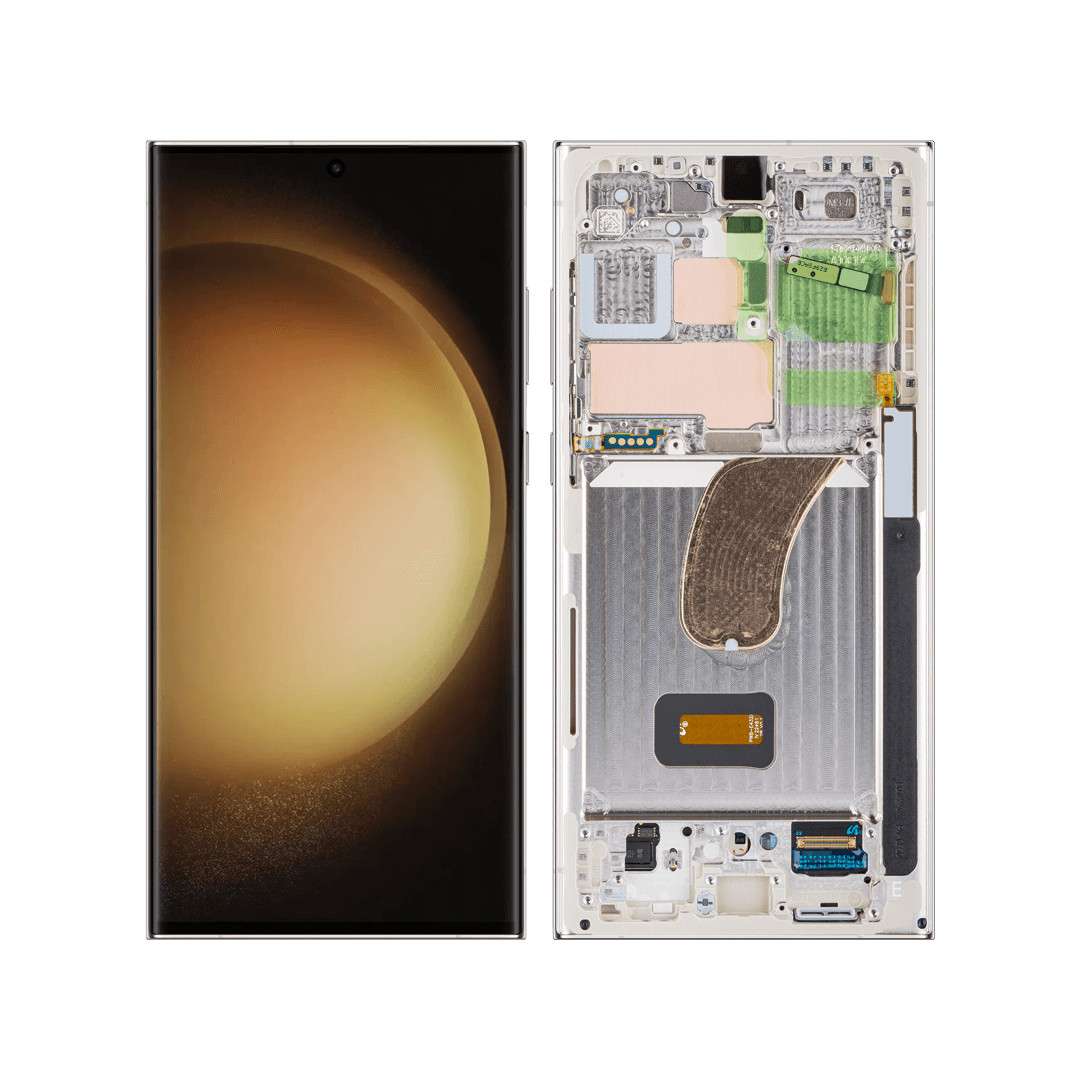 Samsung S23 Ultra Cream SM-S918 SM-S9180 SM-S918B SM-S918E SM-S918E/DS SM-S918N SM-S918U SM-S918U1 SM-S918W