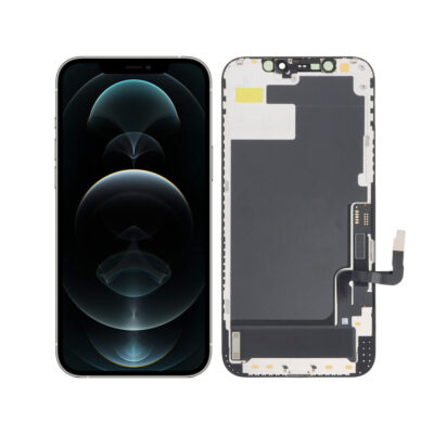 iPhone 12 12 Pro Hard OLED replacement screen, front view