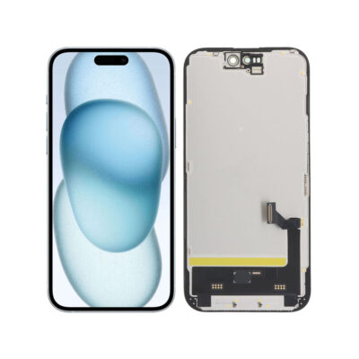 iPhone 15 Hard OLED Replacement Screen, front view