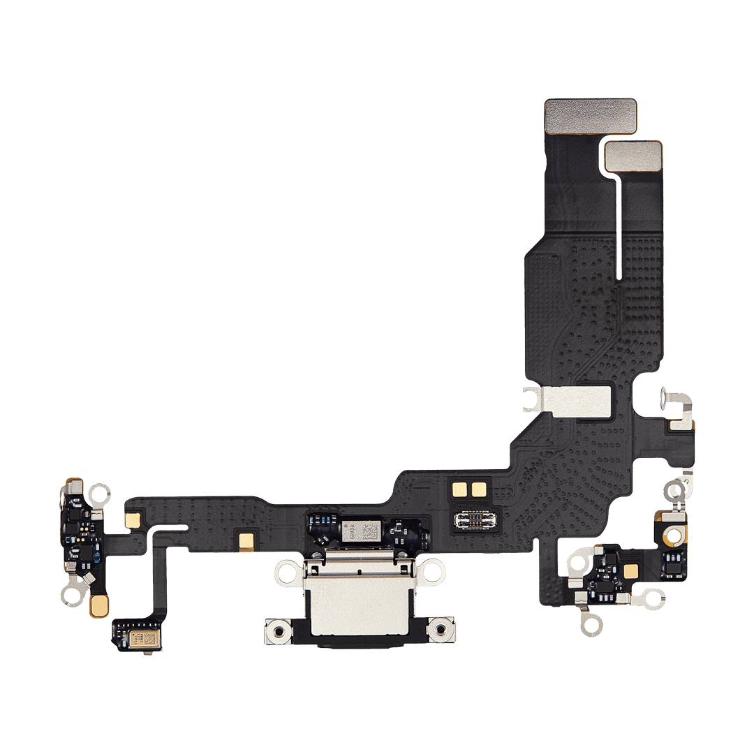 iPhone 15 Replacement Charging Port - Black