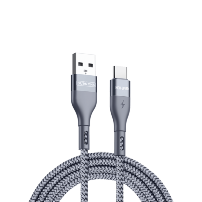 100W Braided USB-A to USB-C Charge Cable – Duzzona A8 Family+ Series – 2M-00