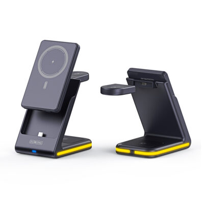 W24 3-in-1 magnetic iPhone charger with detachable power bank NZ