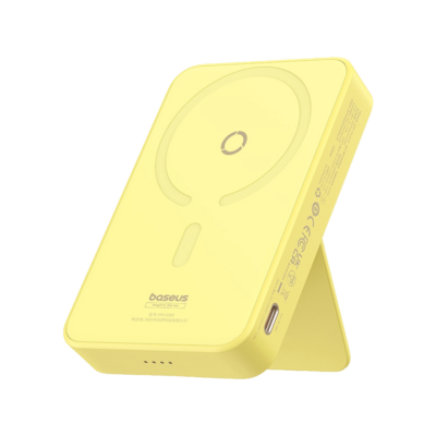 Baseus MagPro magnetic power bank 5000mAh 20W lemon yellow