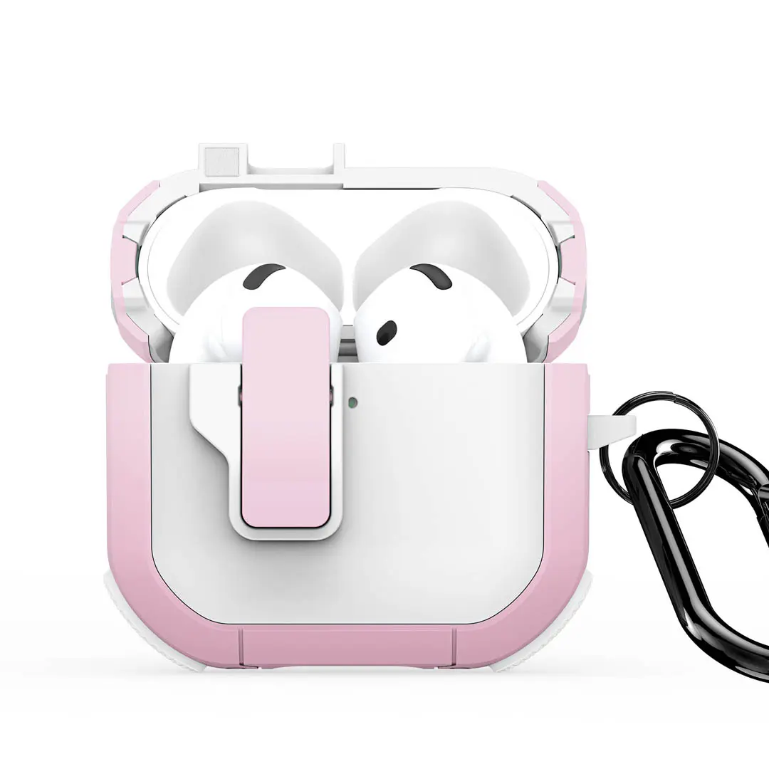 AirPods 4 Case with Lock Pink by Dux Ducis - Image 2