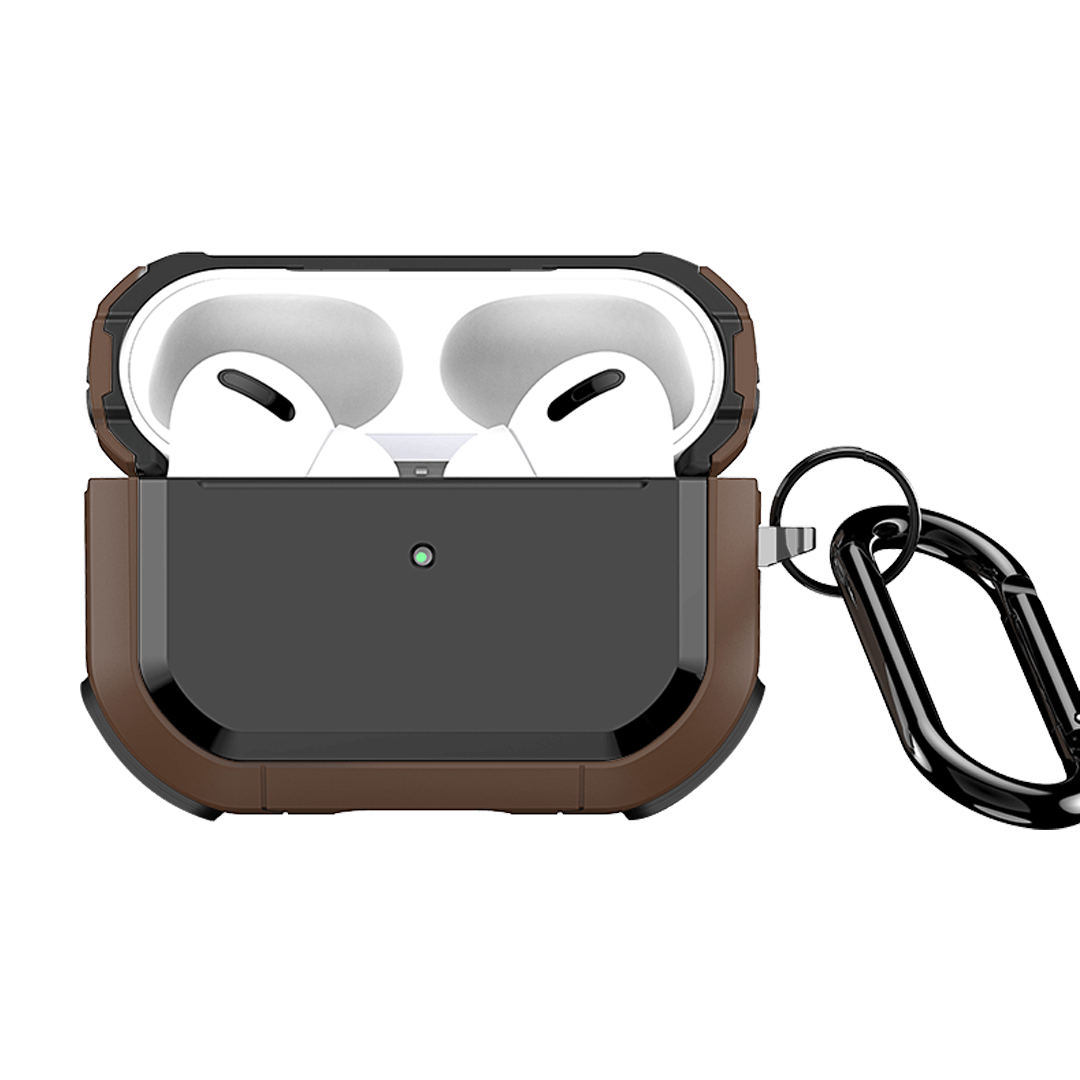 AirPods Pro 2 Case with Carabiner Hook Khaki by Dux Ducis - Image 2