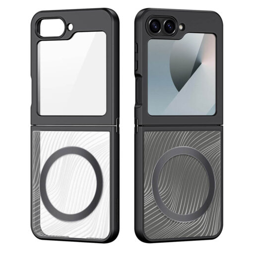 DUX DUCIS Aimo Mag Series Samsung Z Flip6 Case - Magnetic Charging, Shockproof Protection - Image 2