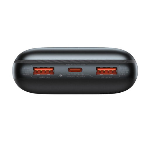Baseus Bipow Pro 20,000mAh 22.5W Fast Charge Power Bank with Digital Display - Black - Image 3