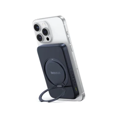 Baseus PicoGo Qi2 5000mAh magnetic wireless power bank cosmic black