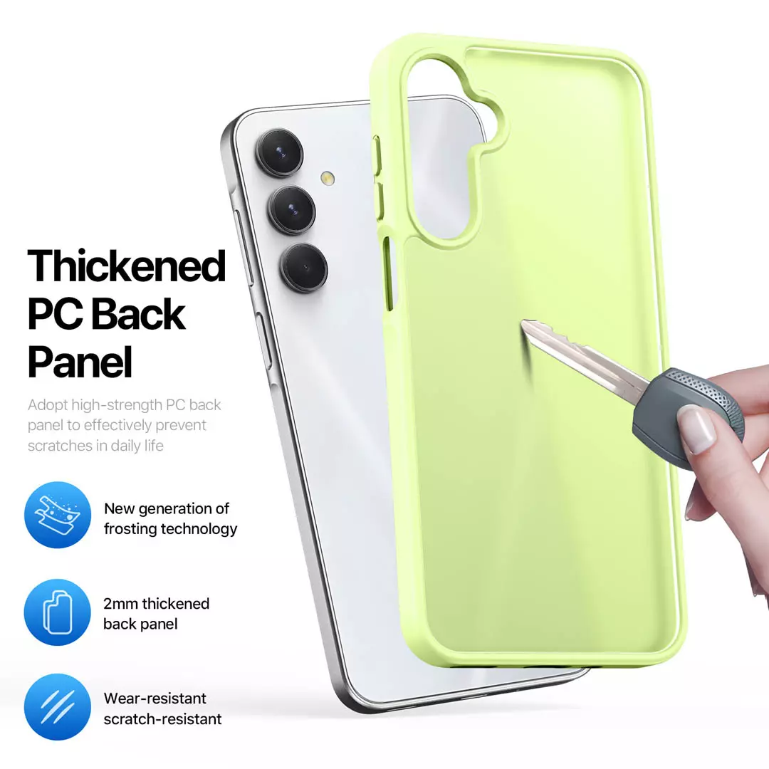 Samsung Galaxy A16 Frosted Case Green by Dux Ducis - Image 6