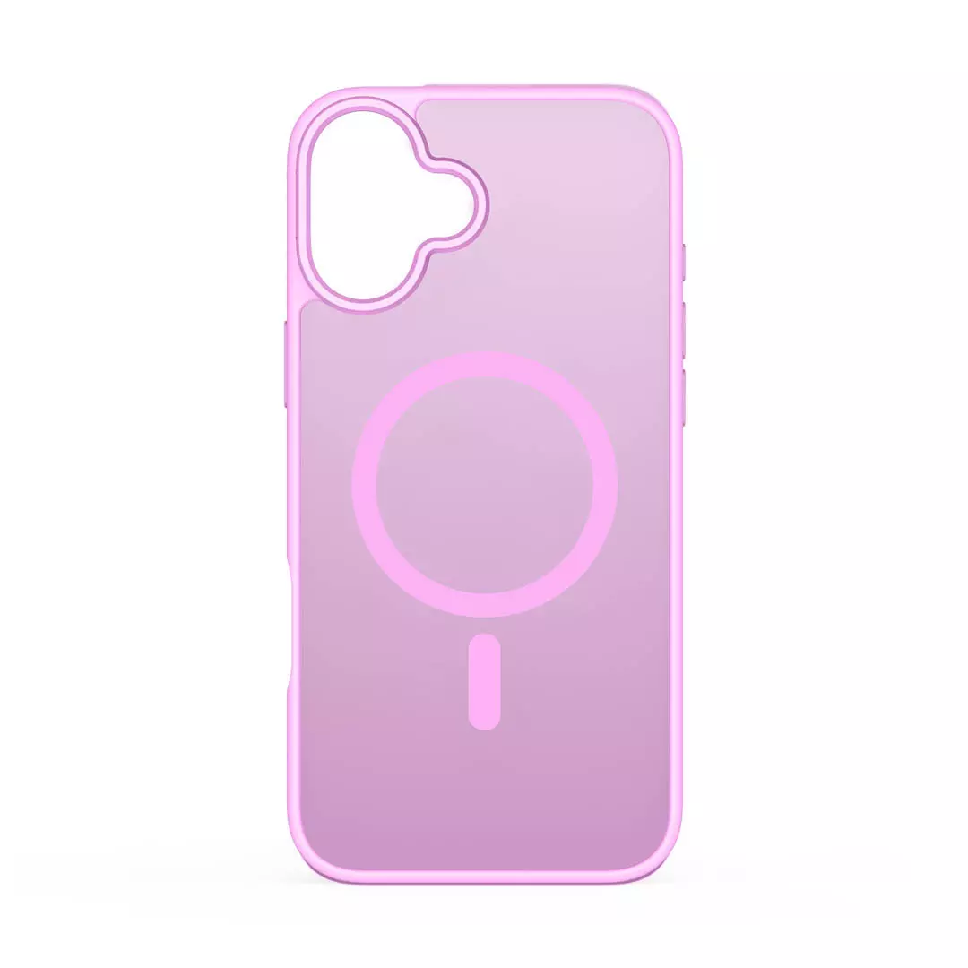 iPhone 16 Magnetic Frosted Case Rose Pink by Dux Ducis - Image 3