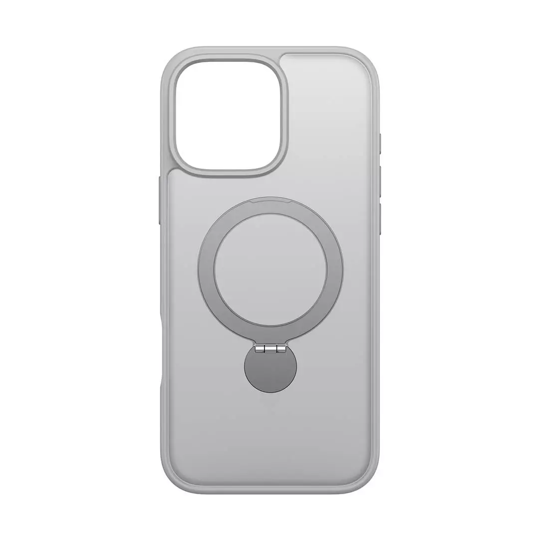 iPhone 16 Pro Max Magnetic Frosted Case with Stand Grey by Dux Ducis - Image 3