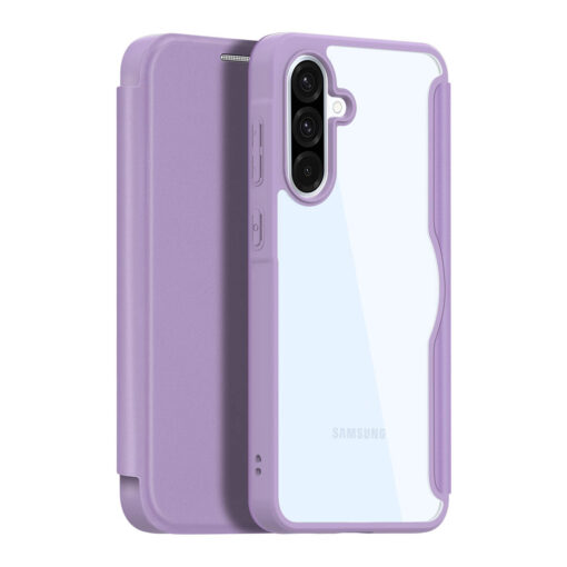 Samsung Galaxy A36 / A56 Folio Wallet Case - Purple | Skin X Pro Series by Dux Ducis - Image 2