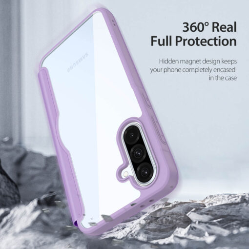 Samsung Galaxy A36 / A56 Folio Wallet Case - Purple | Skin X Pro Series by Dux Ducis - Image 7
