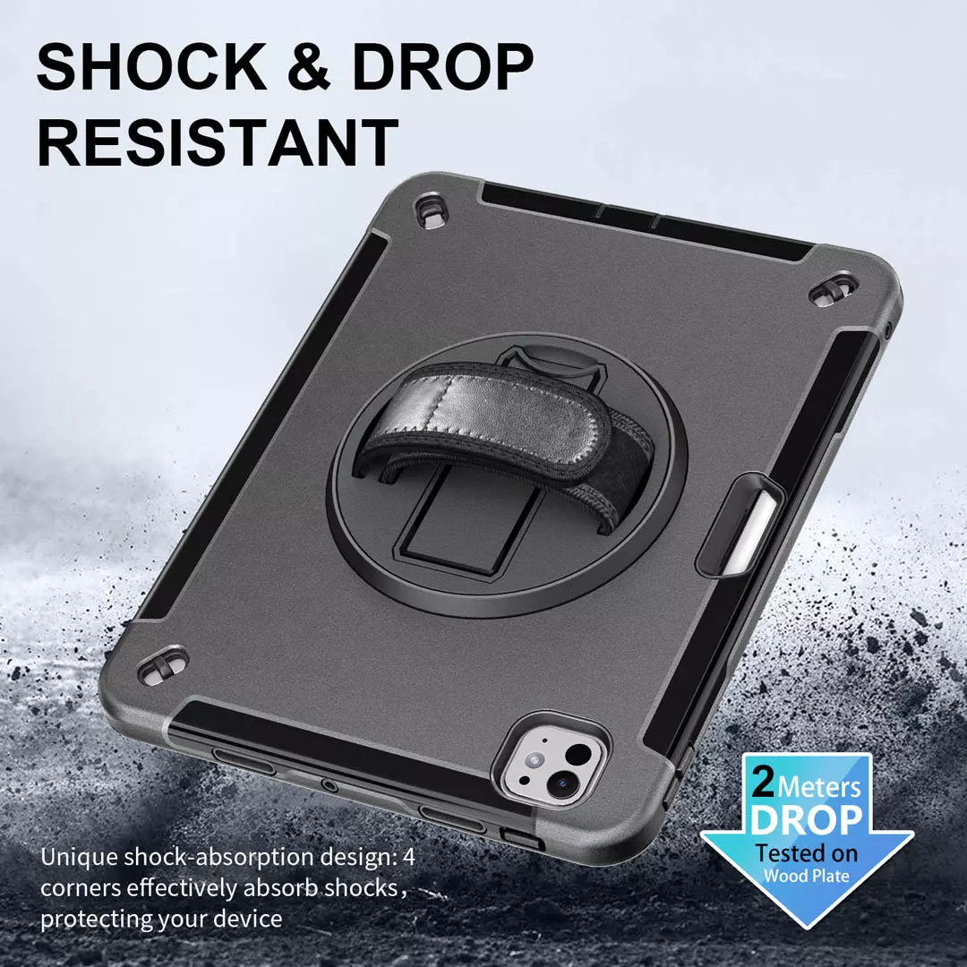 iPad Pro 11-inch M5, M4 Heavy Duty Rugged Case - Image 9
