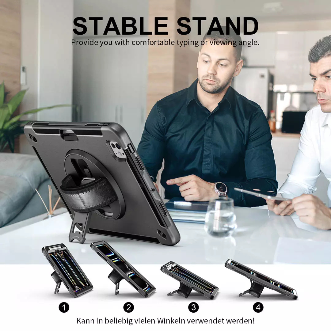 iPad Pro 11-inch M5, M4 Heavy Duty Rugged Case - Image 8