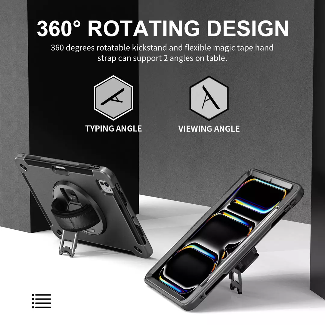iPad Pro 11-inch M5, M4 Heavy Duty Rugged Case - Image 7
