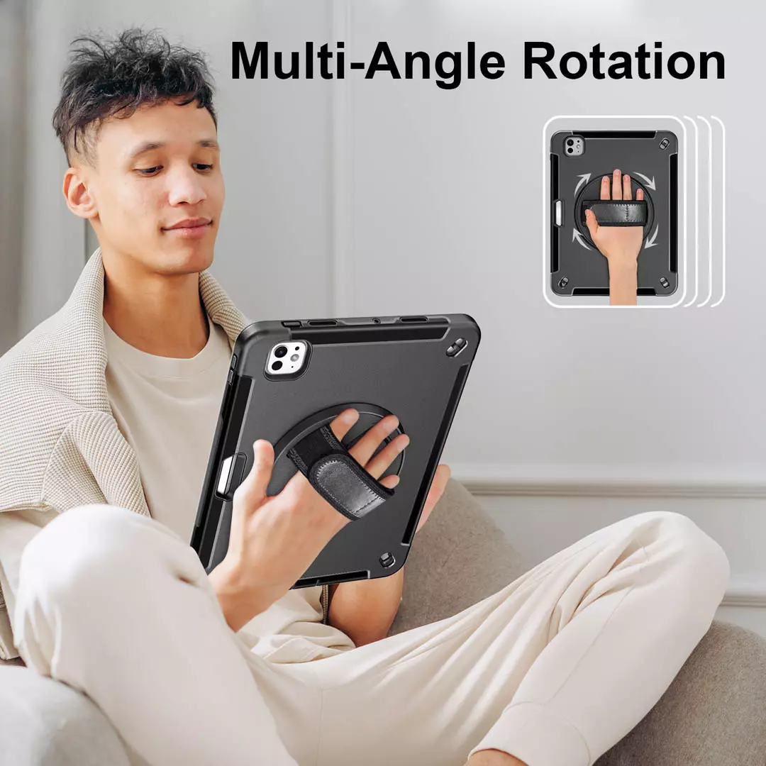 iPad Pro 11-inch M5, M4 Heavy Duty Rugged Case - Image 3