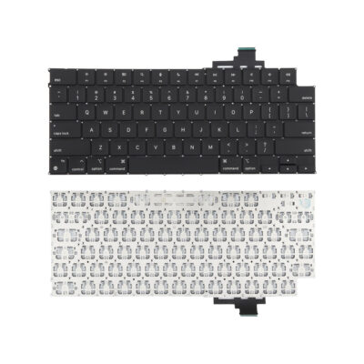 MacBook Air 13-inch (M3 / M2) : Air 15.3-inch (M3 / M2) Replacement Keyboard - US Layout Front and Back view NZ