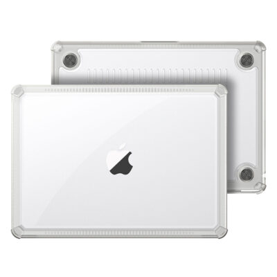 MacBook Air 13.6-inch (M5) Clear two-piece hard shell case Dux Ducis LCGM Series NZ