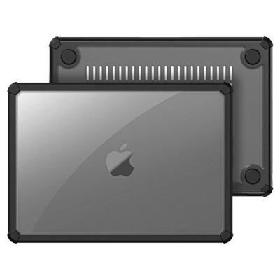 MacBook Air 13.6-inch (M5) black two-piece hard shell case Dux Ducis LCGM Series NZ