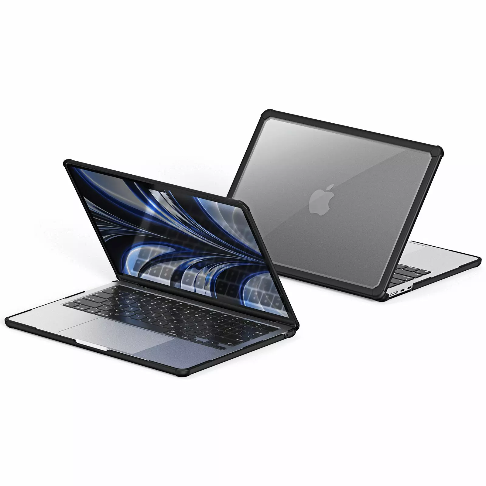 MacBook Pro 16-inch M5, M4, M3 Hard Shell Case Black by Dux Ducis - Image 3