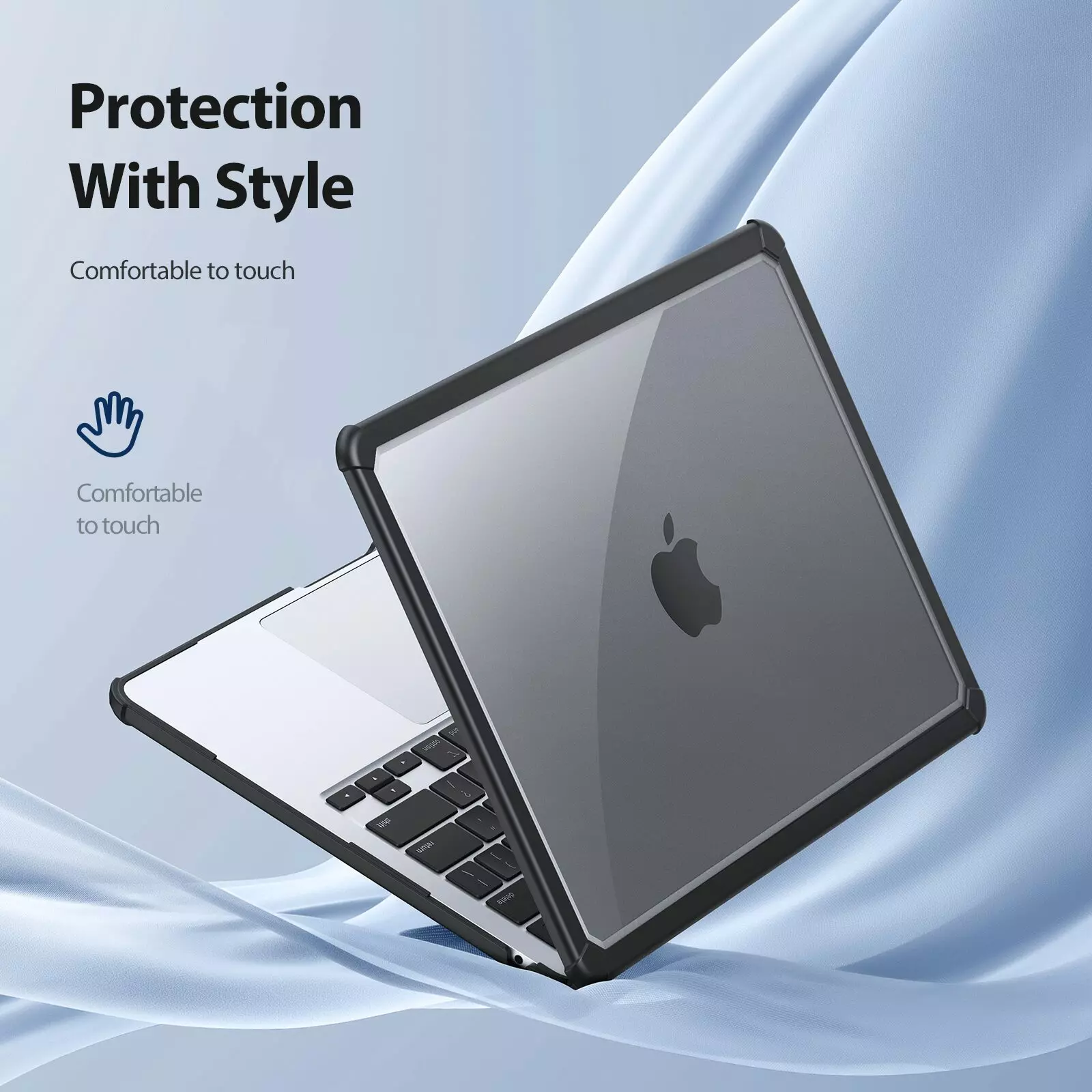 MacBook Pro 16-inch M5, M4, M3 Hard Shell Case Black by Dux Ducis - Image 10