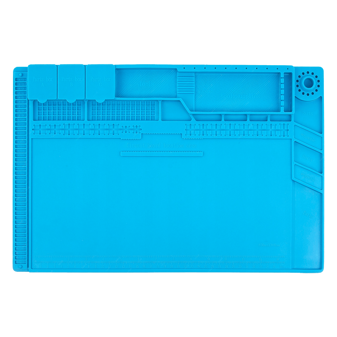 Magnetic Soldering / Repair Station Silicone Mat | S-160C