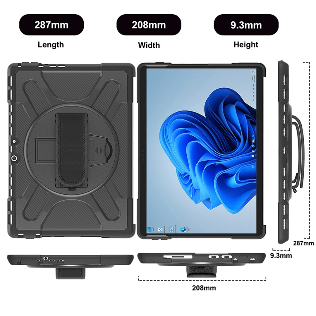 Microsoft Surface Pro 8 Heavy Duty Rugged Case - Image 3