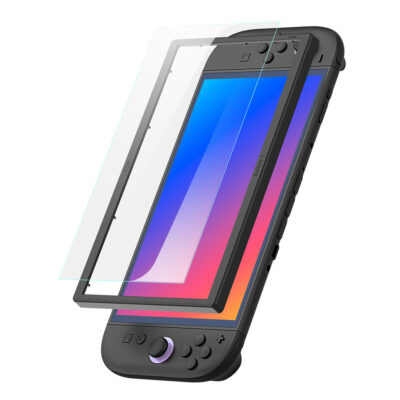 Nintendo Switch 2 HD Tempered Glass Screen Protector - Full Coverage Clarity with Easy Align Tool
