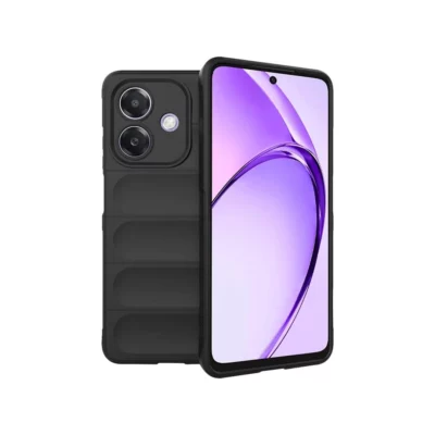 OPPO A60 5G protective case black TPU flannel thickened corners Magic Shield