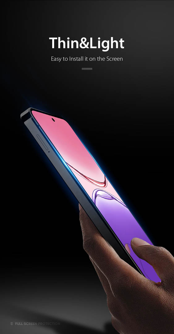 Oppo A5 Pro Tempered Glass Screen Protector - Image 8