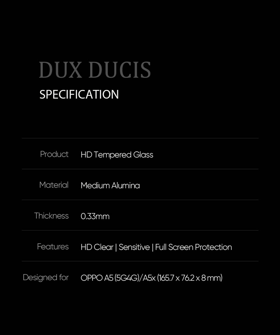 Oppo A5 / A5x Tempered Glass Screen Protector - Image 9