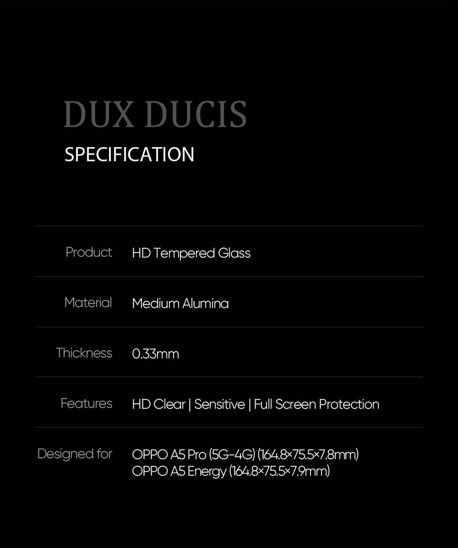 Oppo A5 Pro Tempered Glass Screen Protector - Image 9