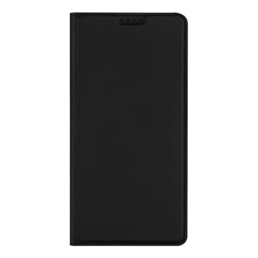 Oppo Reno 13 Pro Leather Flip Case with Card Slot - Black | Skin Pro by Dux Ducis - Image 3