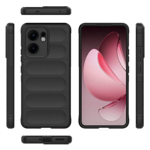 Oppo Reno 13F Protective Cover Case - Black | Magic Shield Series - Image 5