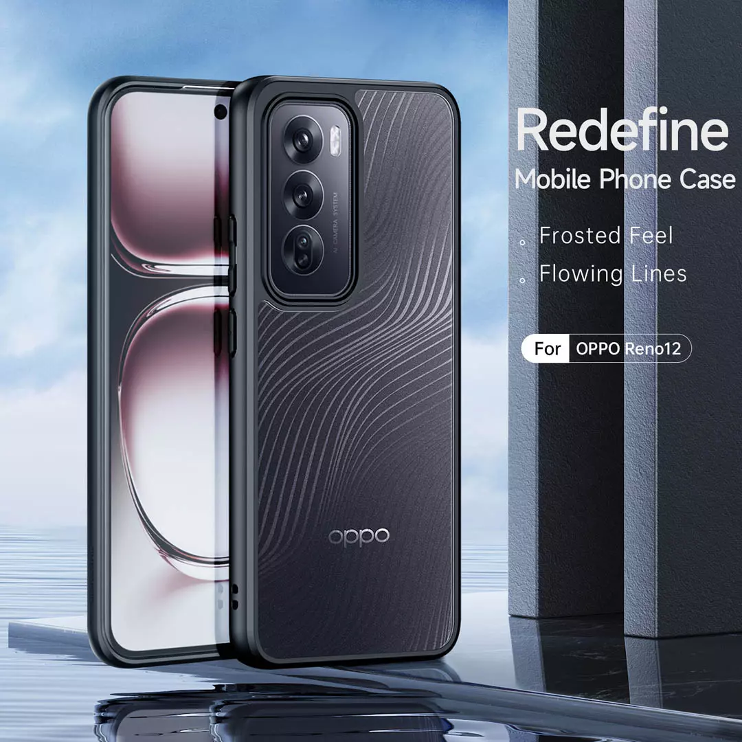 OPPO Reno 12 Frosted Matte Back Case by Dux Ducis - Image 3