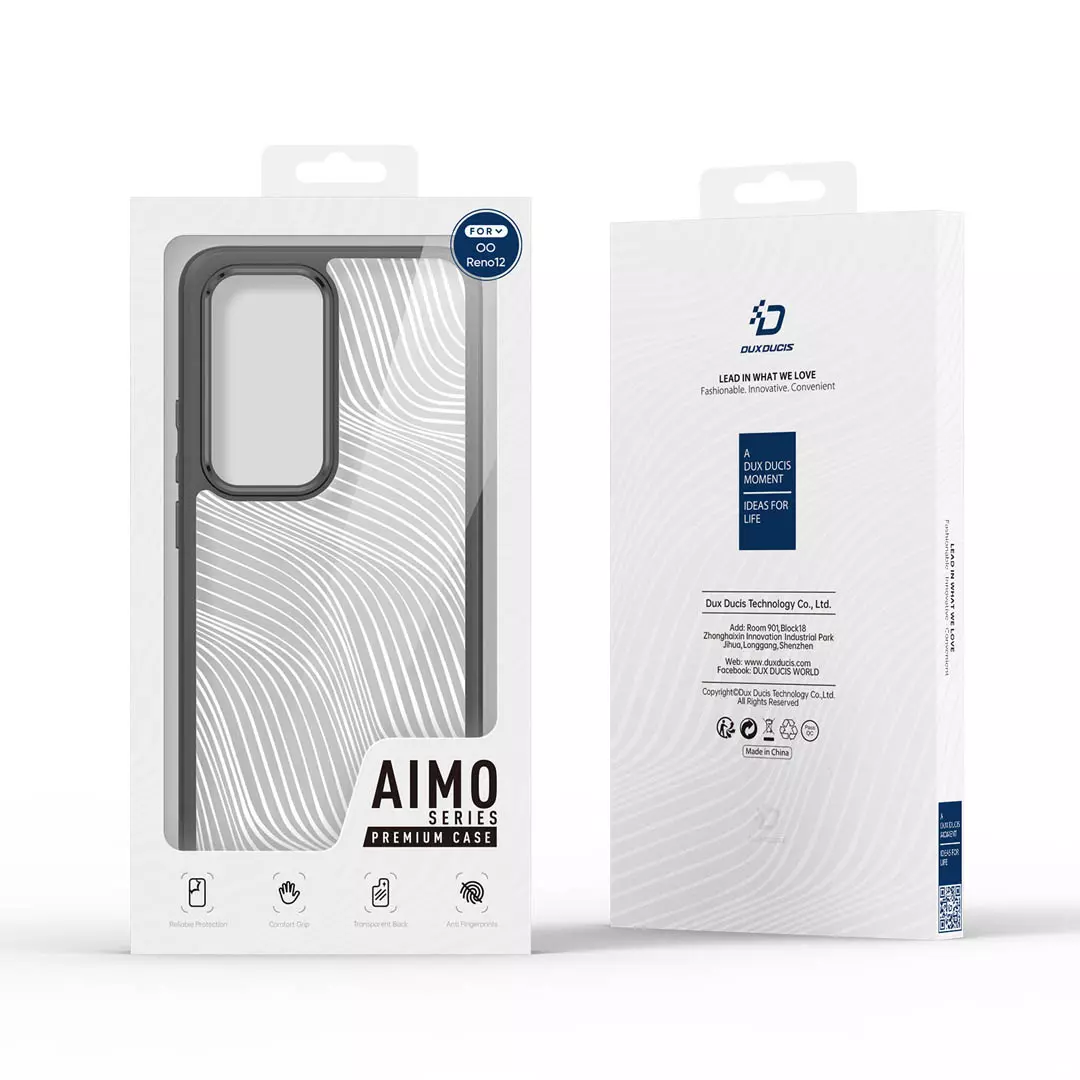 OPPO Reno 12 Frosted Matte Back Case by Dux Ducis - Image 10