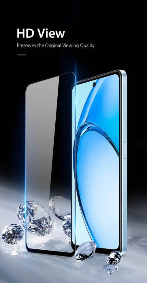 Premium Tempered Glass Protector for Oppo A60 -  Scratch-Resistant, Ultra Clear, Touch Sensitive - Image 4